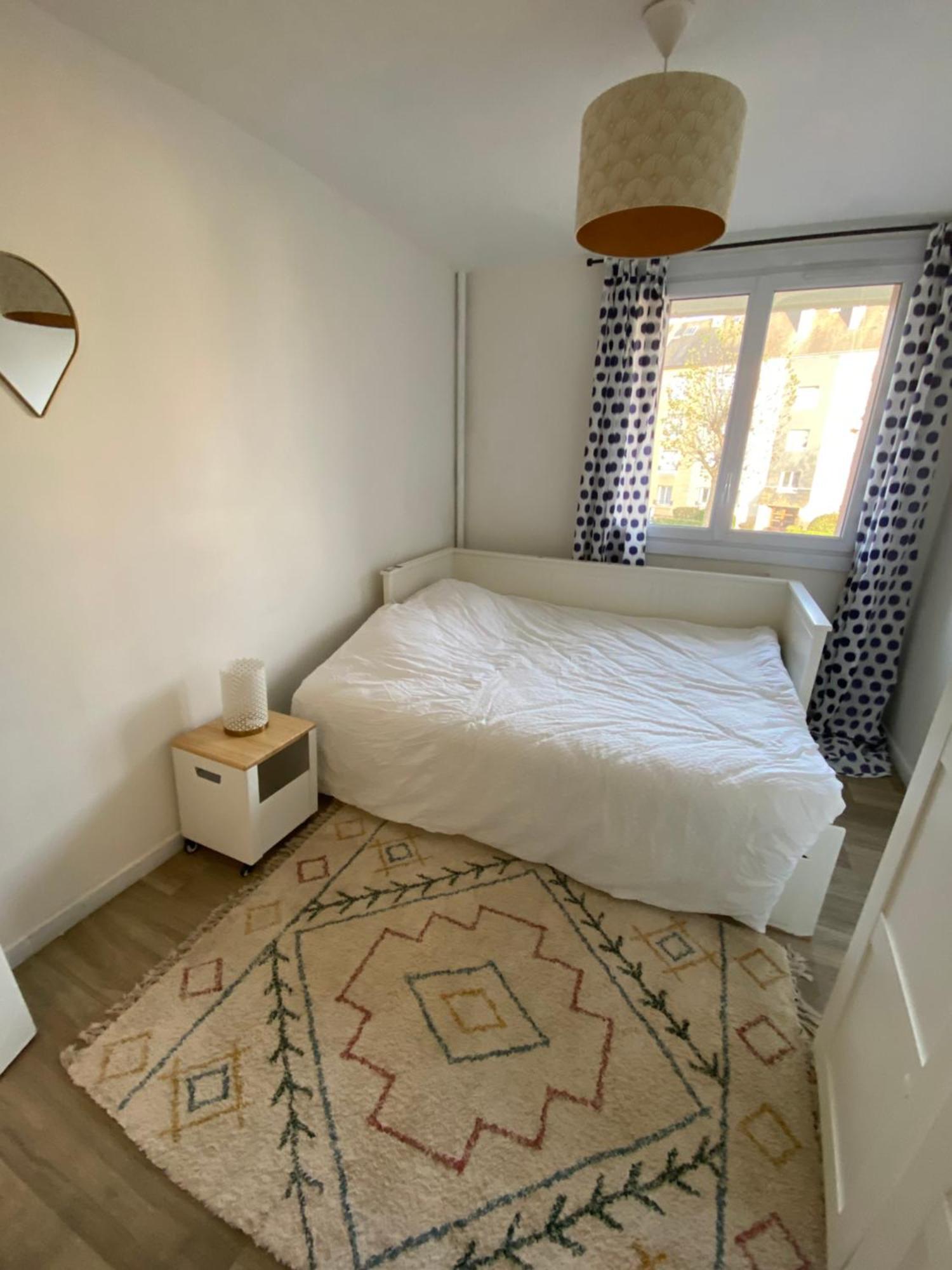 Bel Appartement Spacieux ,Convivial De 3 Chambres Avec Parking Prive Secure Caen Buitenkant foto
